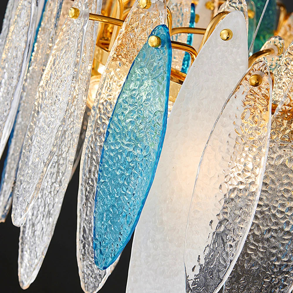 Luminaire IL582734 – Élégance Contemporaine Au Verre Ondulé-ILLUMEEN.COM