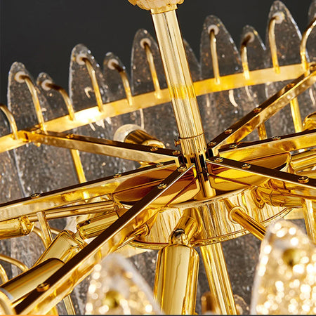 Luminaire IL582734 – Élégance Contemporaine Au Verre Ondulé-ILLUMEEN.COM