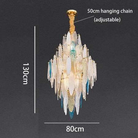 Luminaire IL582734 – Élégance Contemporaine Au Verre Ondulé-ILLUMEEN.COM