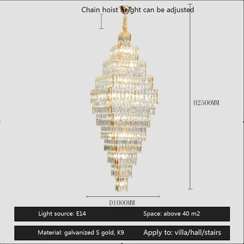 Luminaire Luxe Élégance Cristal IL485732-ILLUMEEN.COM