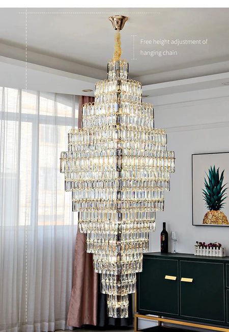 Luminaire Luxe Élégance Cristal IL485732-ILLUMEEN.COM