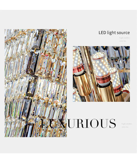 Luminaire Luxe Élégance Cristal IL485732-ILLUMEEN.COM