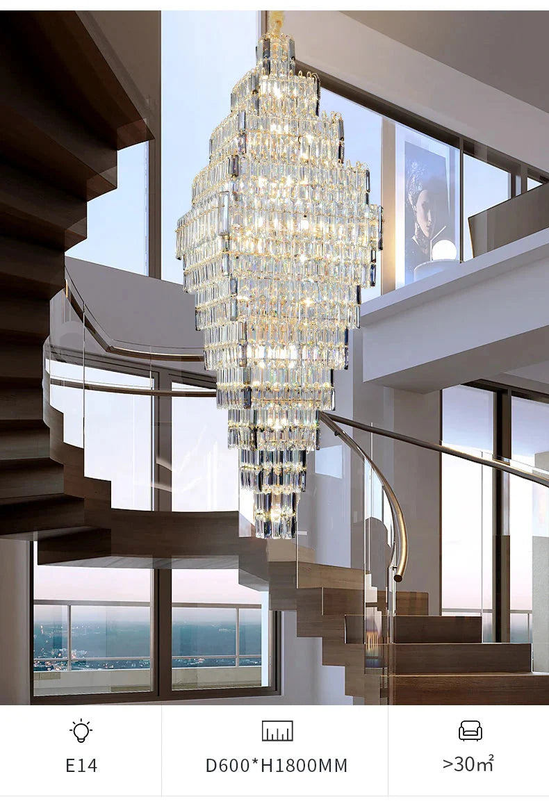 Luminaire Luxe Élégance Cristal IL485732-ILLUMEEN.COM
