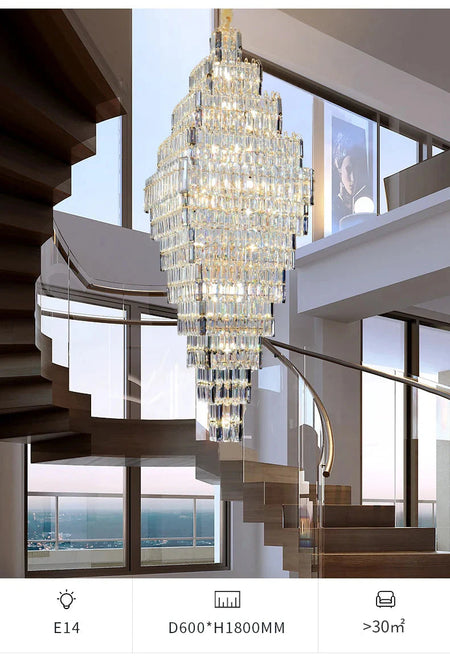 Luminaire Luxe Élégance Cristal IL485732-ILLUMEEN.COM