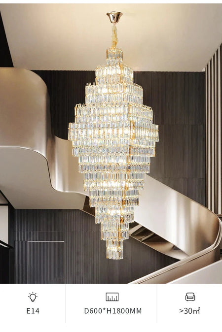 Luminaire Luxe Élégance Cristal IL485732-ILLUMEEN.COM