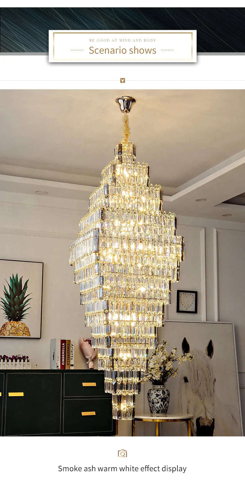 Luminaire Luxe Élégance Cristal IL485732-ILLUMEEN.COM