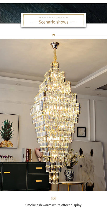 Luminaire Luxe Élégance Cristal IL485732-ILLUMEEN.COM