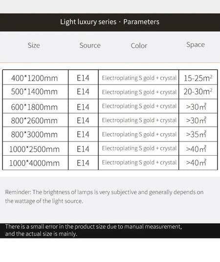 Luminaire Luxe Élégance Cristal IL485732-ILLUMEEN.COM