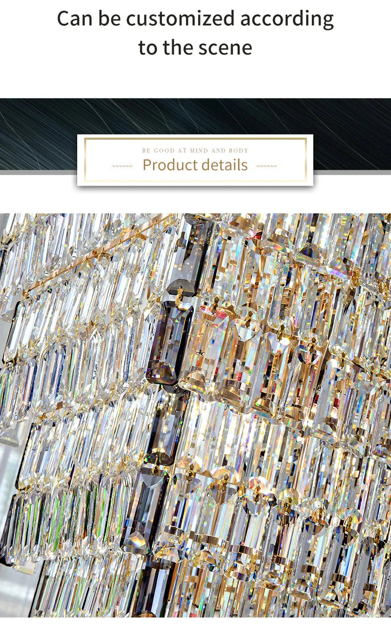 Luminaire Luxe Élégance Cristal IL485732-ILLUMEEN.COM
