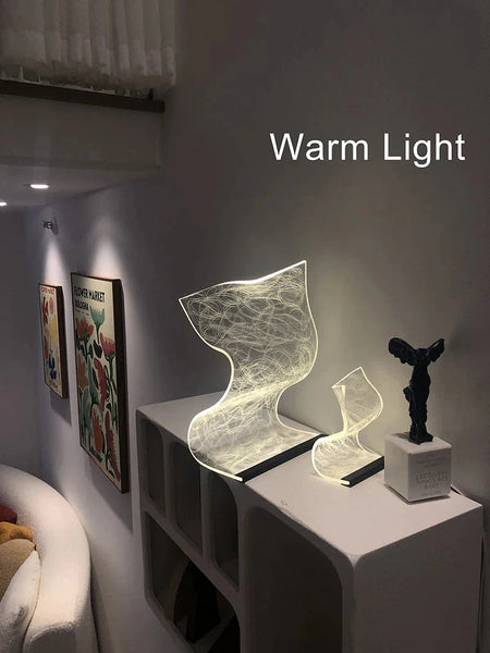 Luminaire Moderne LED Tactile avec Chargement USB IL734681-ILLUMEEN.COM