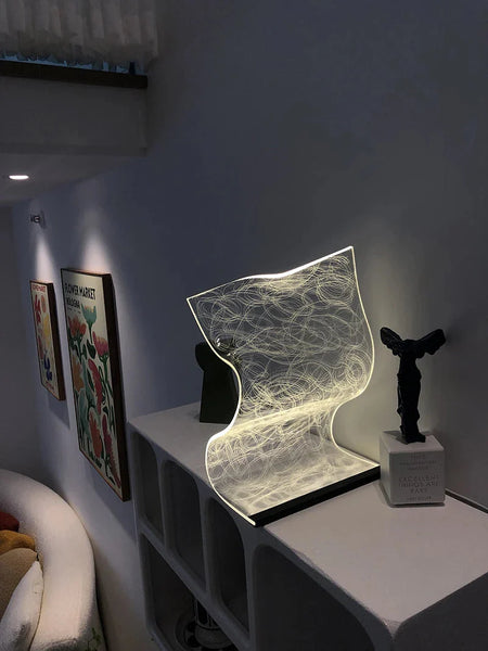 Luminaire Moderne LED Tactile avec Chargement USB IL734681-ILLUMEEN.COM