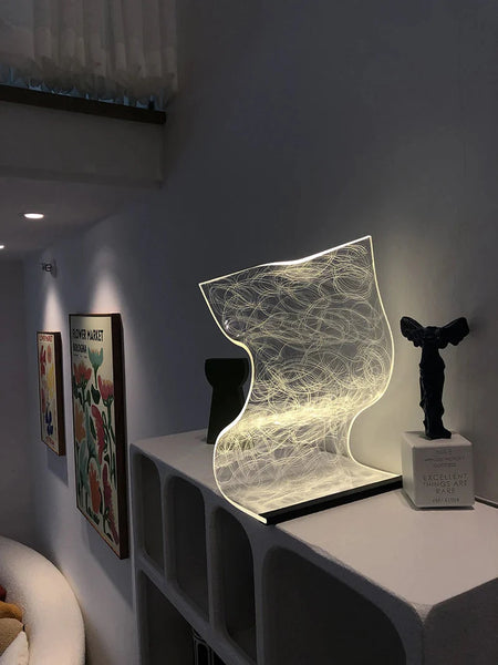 Luminaire Moderne LED Tactile avec Chargement USB IL734681-ILLUMEEN.COM