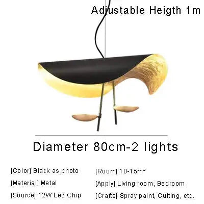 Luminaire Rétro Élégant en Forme d'Ovni IL583209-ILLUMEEN.COM