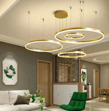Luminaire Suspendu Élégant Circulaire Ajustable IL259734-ILLUMEEN.COM