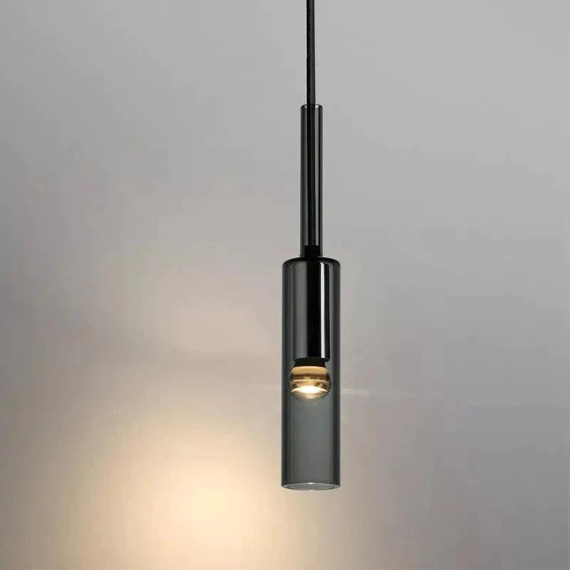 Luminaire Suspendu Élégant en Verre Transparent et Métal IL583402-ILLUMEEN.COM