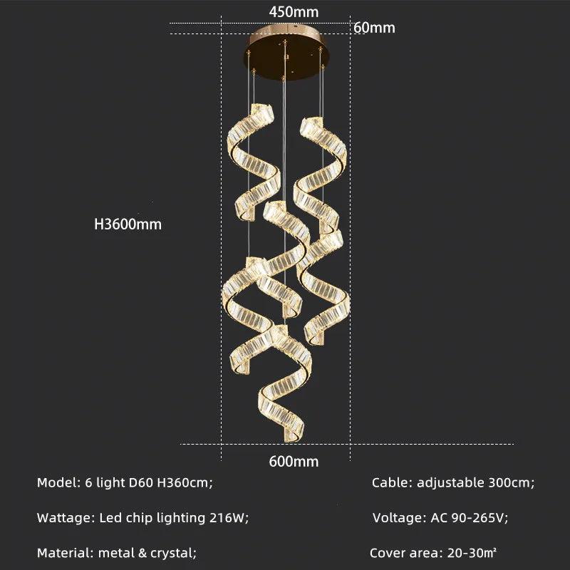 Lumineux Luminaire Cristal Chic avec Télécommande IL526479-ILLUMEEN.COM