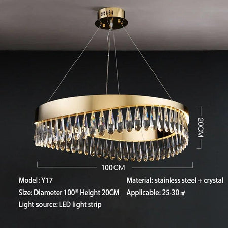 Lumineux Luminaire Élégance K9 Pour Un Éclat Chic IL483721-ILLUMEEN.COM