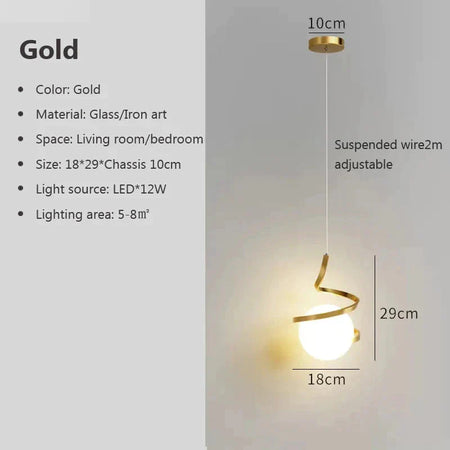 Lumineux Luminaire Élégant en Globe avec Design Innovant IL583721-ILLUMEEN.COM