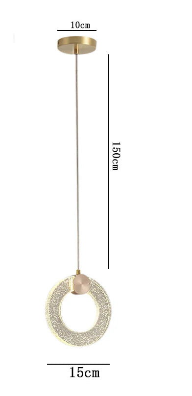 Lumineux Luminaire en Cristal Doré pour Élégance Intemporelle IL583742-ILLUMEEN.COM