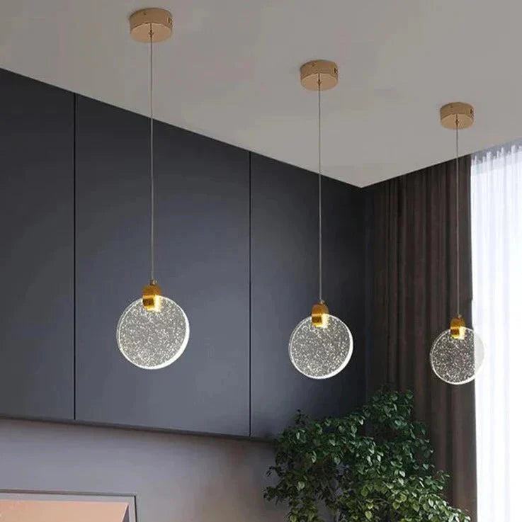 Lumineux Luminaire en Cristal Doré pour Élégance Intemporelle IL583742-ILLUMEEN.COM