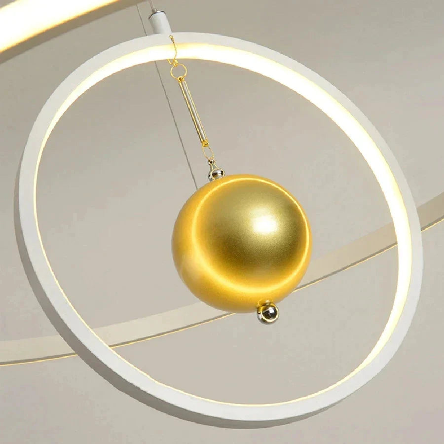 Lustre Élégant en Fer avec Éclairage LED - Luminaire IL582734-ILLUMEEN.COM