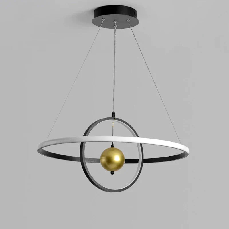 Lustre Élégant en Fer avec Éclairage LED - Luminaire IL582734-ILLUMEEN.COM