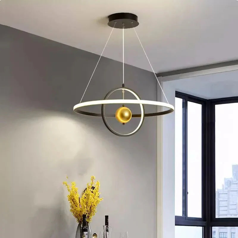 Lustre Élégant en Fer avec Éclairage LED - Luminaire IL582734-ILLUMEEN.COM