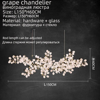 Lustre Élégant en Forme de Grappe de Raisins - Luminaire IL582734-ILLUMEEN.COM