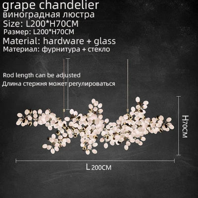 Lustre Élégant en Forme de Grappe de Raisins - Luminaire IL582734-ILLUMEEN.COM