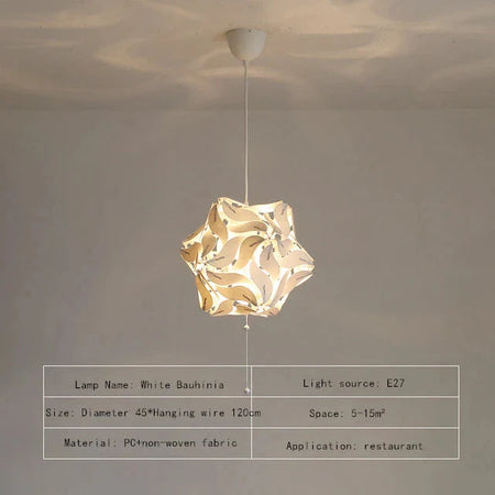 Lustre Élégant Rétractable Fleur Luminaire IL582947-ILLUMEEN.COM