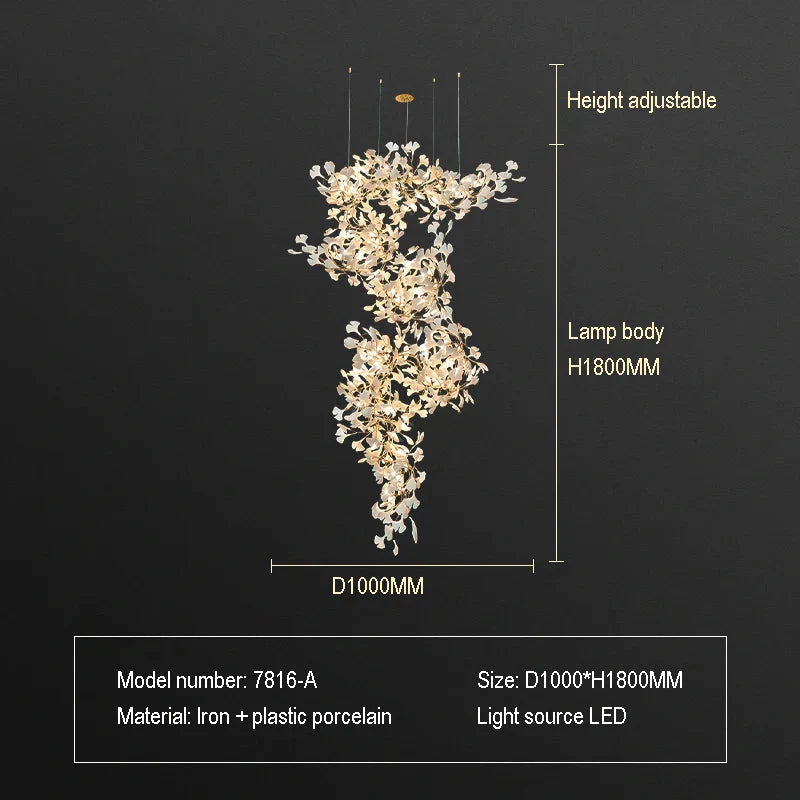Lustre en cristal nordique, Luminaire IL834267, Élégance Assurée-ILLUMEEN.COM