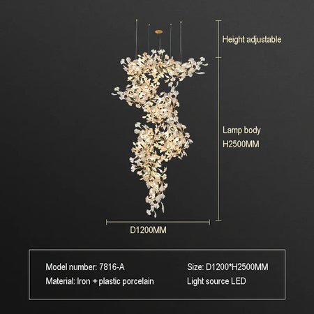 Lustre en cristal nordique, Luminaire IL834267, Élégance Assurée-ILLUMEEN.COM