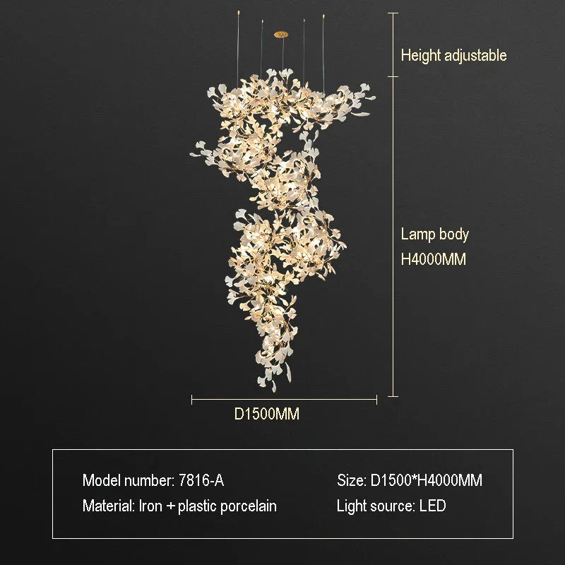 Lustre en cristal nordique, Luminaire IL834267, Élégance Assurée-ILLUMEEN.COM