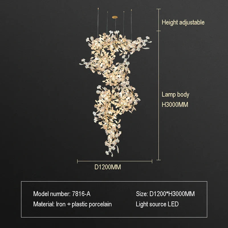 Lustre en cristal nordique, Luminaire IL834267, Élégance Assurée-ILLUMEEN.COM