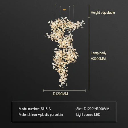 Lustre en cristal nordique, Luminaire IL834267, Élégance Assurée-ILLUMEEN.COM