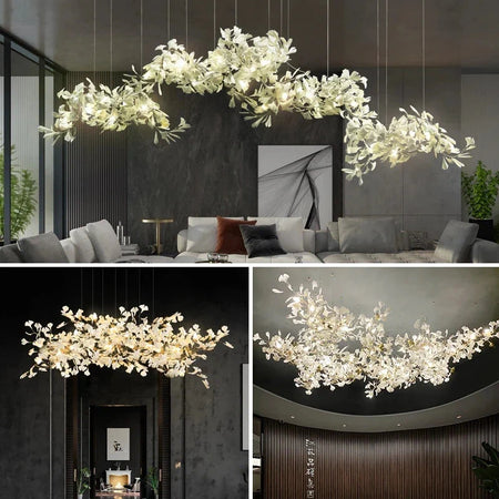 Lustre en cristal nordique, Luminaire IL834267, Élégance Assurée-ILLUMEEN.COM