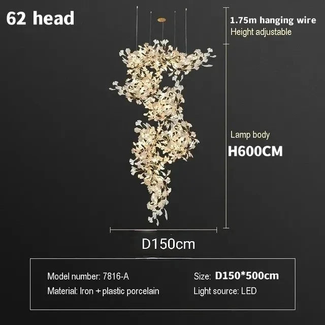 Lustre en cristal nordique, Luminaire IL834267, Élégance Assurée-ILLUMEEN.COM