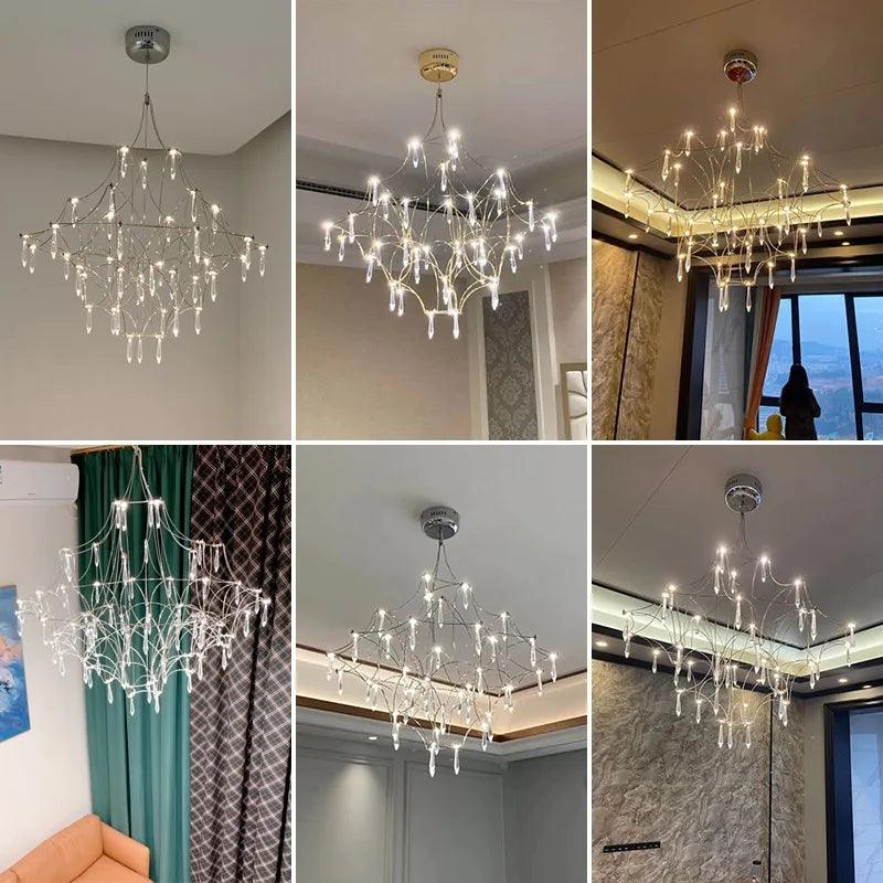 Lustre Nordique en Cristal Postmoderne - Luminaire IL825374-ILLUMEEN.COM