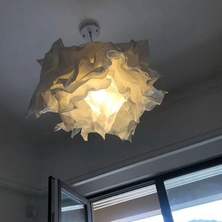 Lustre Nuage Minimaliste en Papier - Éclat Luminaire IL583914-ILLUMEEN.COM