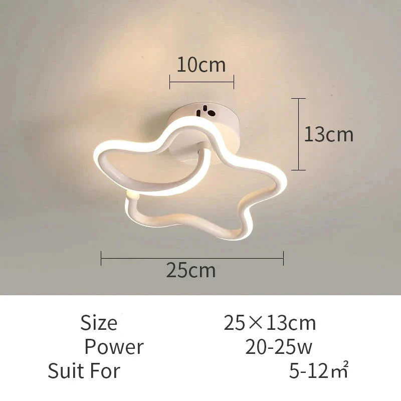 Plafonnier Design : Anneaux Lumineux Élégant IL582413-ILLUMEEN.COM
