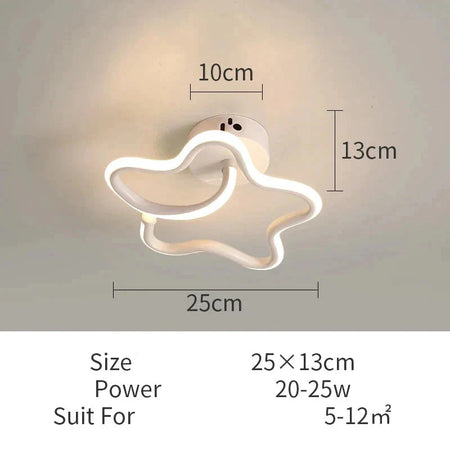 Plafonnier Design : Anneaux Lumineux Élégant IL582413-ILLUMEEN.COM