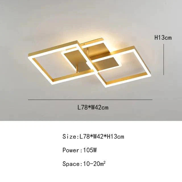 Plafonnier Design : Cadre Esthétique Lumineux et Raffiné IL583742-ILLUMEEN.COM
