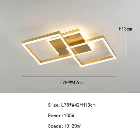 Plafonnier Design : Cadre Esthétique Lumineux et Raffiné IL583742-ILLUMEEN.COM