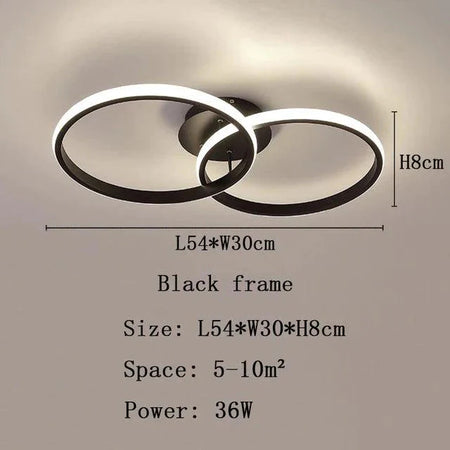 Plafonnier Design : Cadre Esthétique Lumineux et Raffiné IL583742-ILLUMEEN.COM