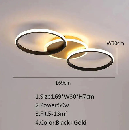 Plafonnier Design : Cadre Esthétique Lumineux et Raffiné IL583742-ILLUMEEN.COM