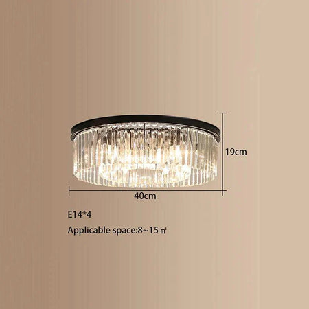 Plafonnier Design : Cristal Somptueux avec Luminaire IL527314-ILLUMEEN.COM