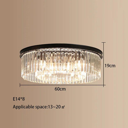 Plafonnier Design : Cristal Somptueux avec Luminaire IL527314-ILLUMEEN.COM