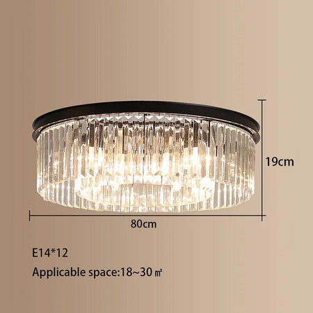 Plafonnier Design : Cristal Somptueux avec Luminaire IL527314-ILLUMEEN.COM