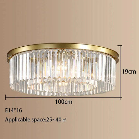 Plafonnier Design : Cristal Somptueux avec Luminaire IL527314-ILLUMEEN.COM