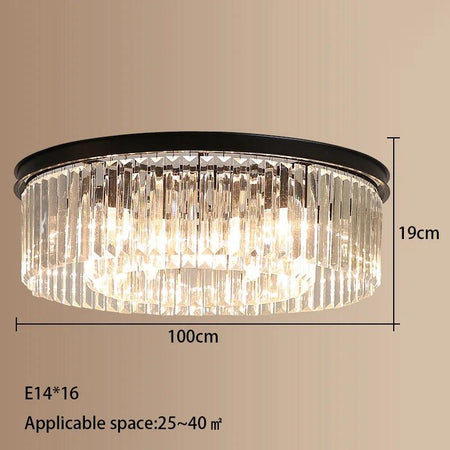 Plafonnier Design : Cristal Somptueux avec Luminaire IL527314-ILLUMEEN.COM